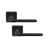 Ручки на розеті COLOMBO Roboquattro S ID51 (PT19BZG-PT13) матовий чорний